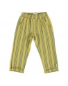 UNISEX TROUSERS KAKI STRIPES