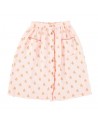 LONG SKIRT LIGHT PINK FLOWERS