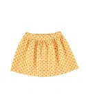 SHORT SKIRT YELLOW HEARTS