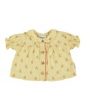 BABY COLLAR LIGHT YELLOW FLOWERS