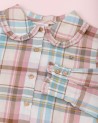 CAMISA VOLANTES TARTAN SOFT MI CANESU