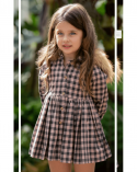 VESTIDO TARTAN ROSEE LA PEPPA