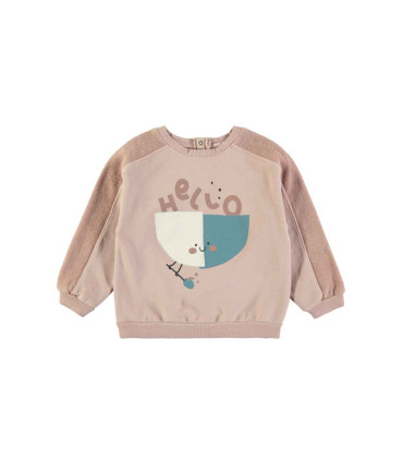 SUDADERA SOUP PINK BABYCLIC