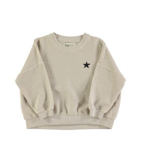 LOGO SWEATSHIRT ECRU PIUPIUCHICK