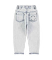 UNISEX DENIM TROUSERS WASHED LIGHT BLUE PIUPIUCHIC