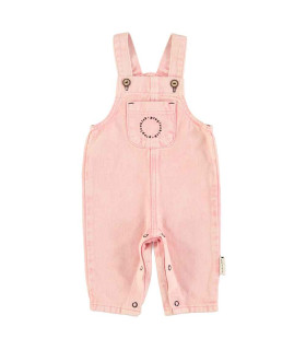 BABY DUNGAREES WASHED PINK PIUPIUCHICK