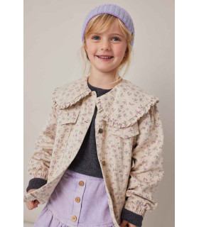 CHAQUETA GIRL SARGA FLORES TOCOTO VINTAGE