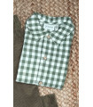 CAMISA ADRIAN TARTAN VERDE TARTALETA