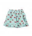 SHORT SKIRT RED BOWS PIUPIUCHICK