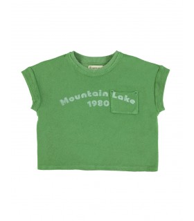 KIDS T´SHIRT "MOUNTAIN LAKE" PRINT PIUPIUCHICK