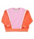 KIDS SWEATSHIRT ORANGE & LAVANDER PIUPIUCHICK