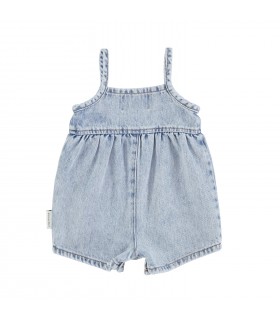 BABY SHORT DUNGAREES DENIM PIUPIUCHICK