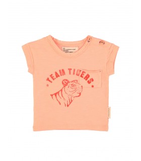 BABY T´SHIRT PINK TIGER PRINT PIUPIUCHICK