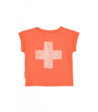 BABY T`SHIRT "FIRST AID" PRINT PIUPIUCHICK