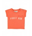 BABY T`SHIRT "FIRST AID" PRINT PIUPIUCHICK