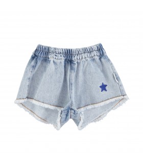 SHORT LOGO DENIM PIUPIUCHICK