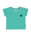 BABY T´SHIRT TURQUOISE  LOGO PRINT PIUPIUCHICK